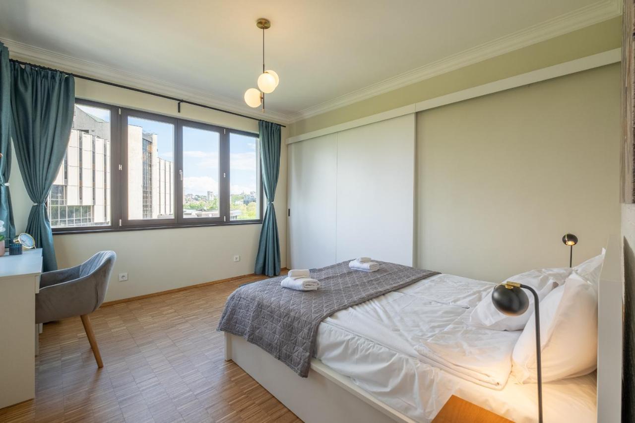 Sunrise 1Bdrm View Apartment Ndk Congress Centre Sofia Buitenkant foto