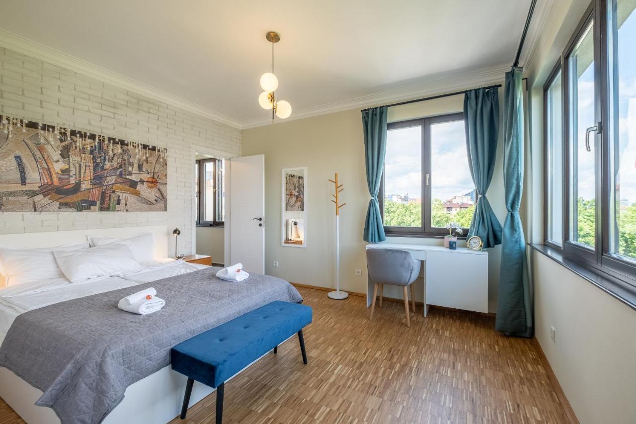 Sunrise 1Bdrm View Apartment Ndk Congress Centre Sofia Buitenkant foto